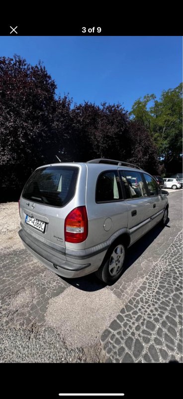 Opel Zafira Elegance 1.6 benzyna 1999r - 02 Opel Zafira Elegance 1.6 benzyna 1999r - 02