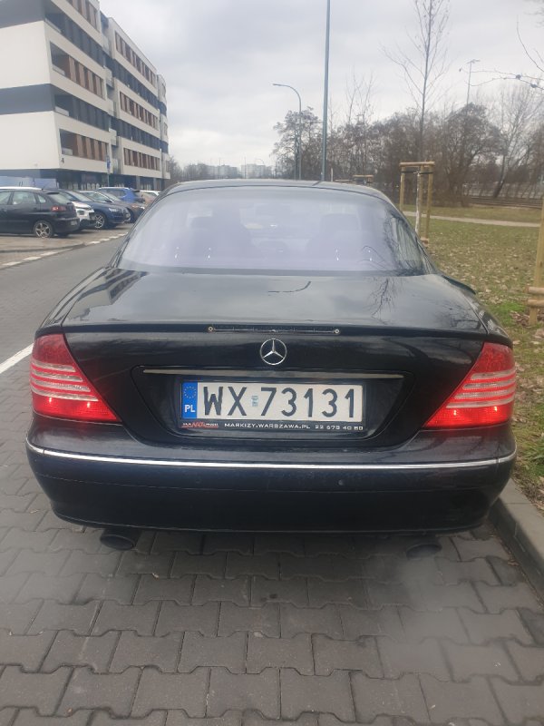 Sprzedam Mercedesa CL 500 V8 (WARSZAWA) - 08 Sprzedam Mercedesa CL 500 V8 (WARSZAWA) - 08