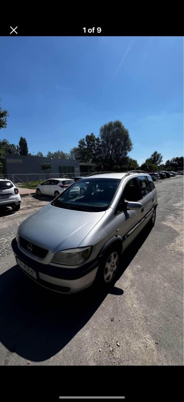 Opel Zafira Elegance 1.6 benzyna 1999r