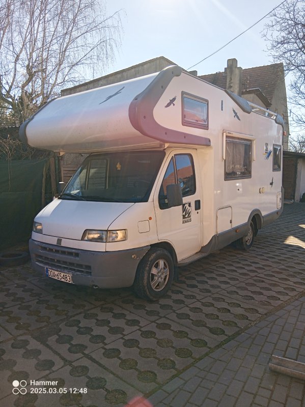 Kamper Knaus Traveller na Fiat Ducato
