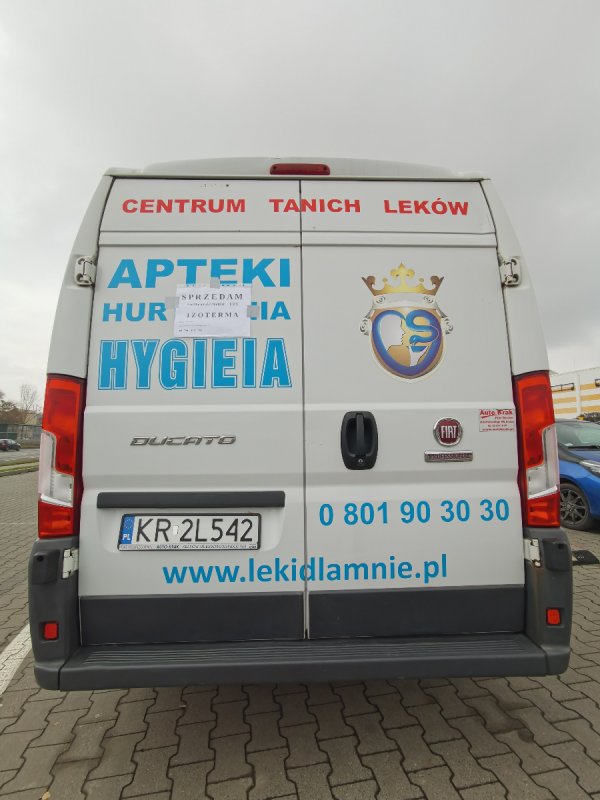Fiat Ducato 2.3 MultiJet L3H2 Izoterma dpd haccp