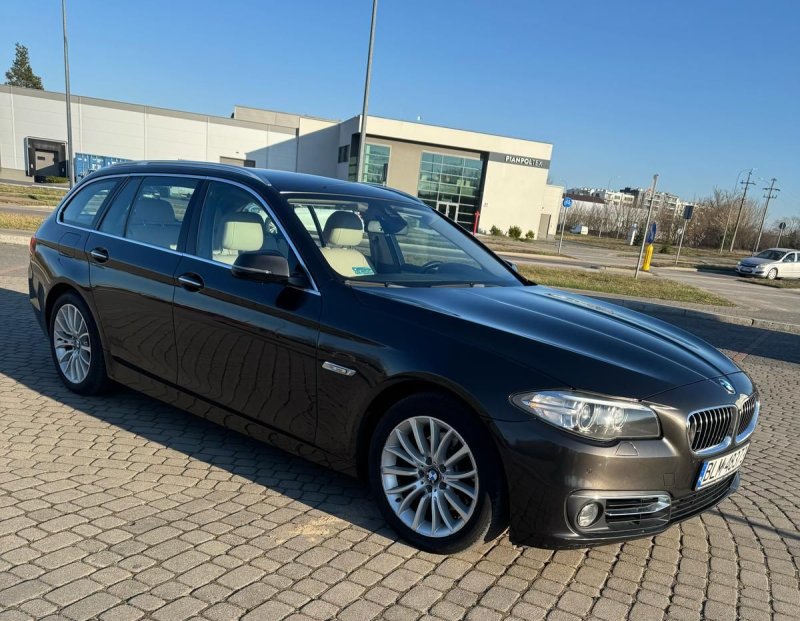 BMW Seria 5 520d xDrive Luxury Line, Polski salon, - 01