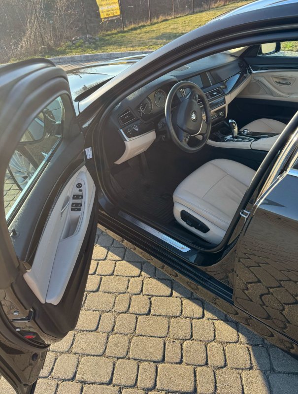 BMW Seria 5 520d xDrive Luxury Line, Polski salon, - 07