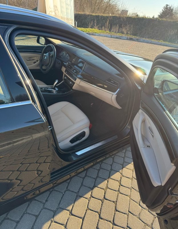 BMW Seria 5 520d xDrive Luxury Line, Polski salon, - 08