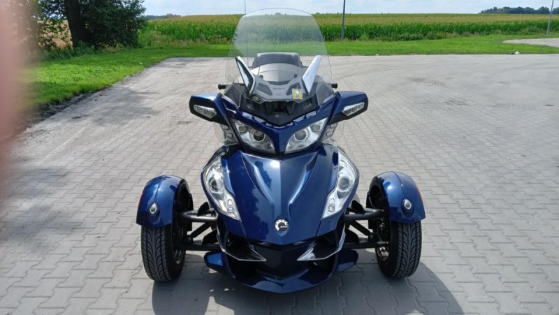 Can Am Spyder RT S przyczepka